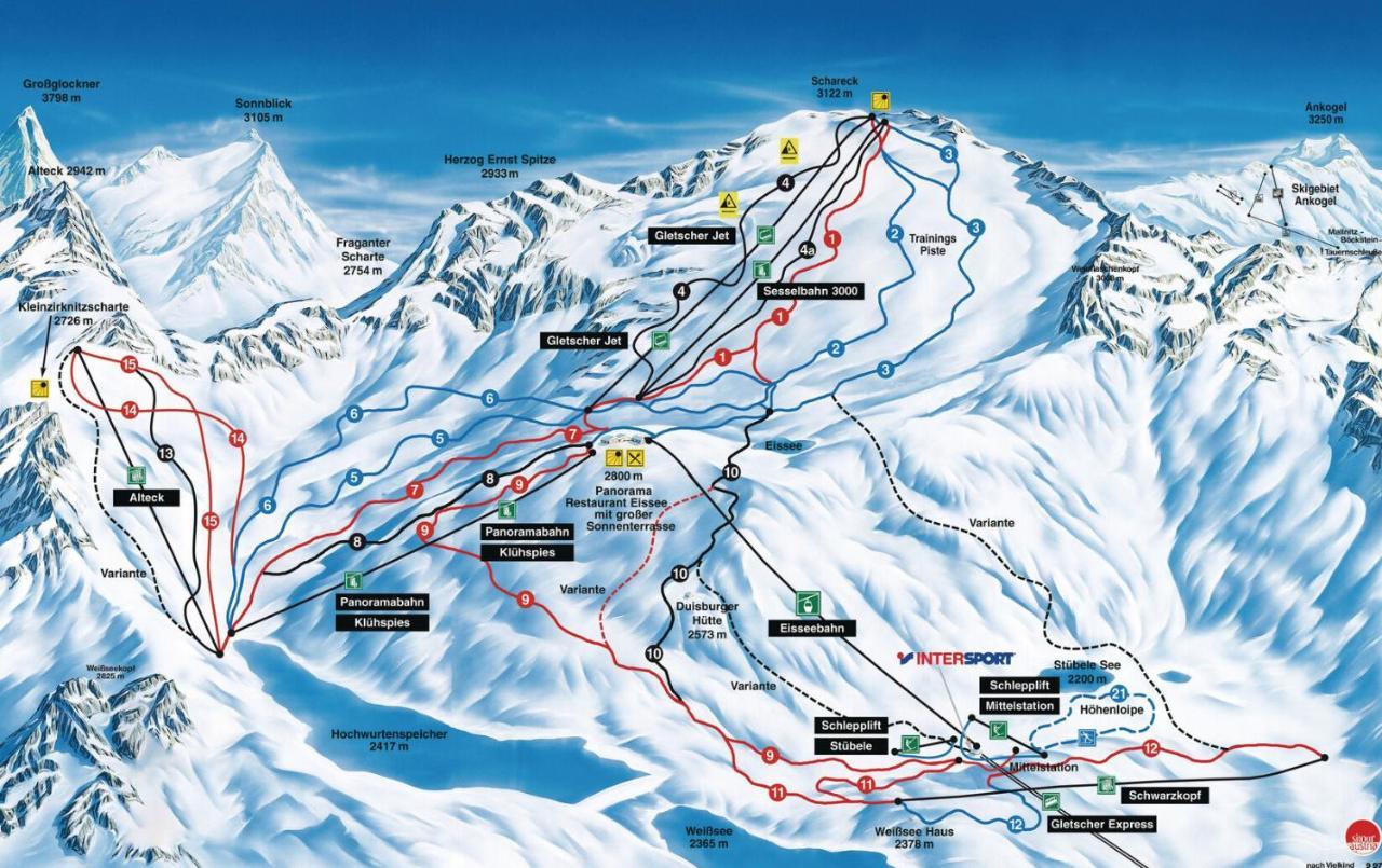 Apartment Moelltaler Gletscher 6 Ausserfragant Eksteriør billede